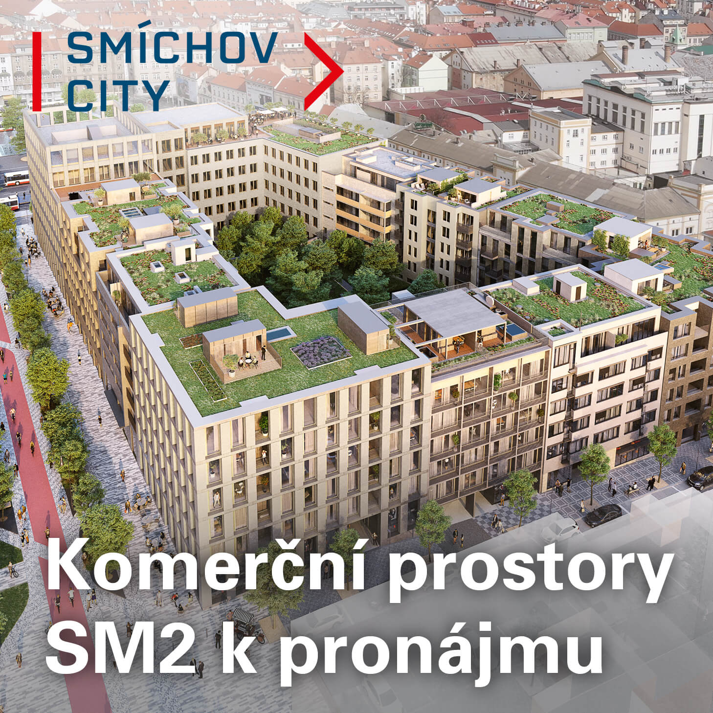 Komerční prostory SM2 k pronájmu