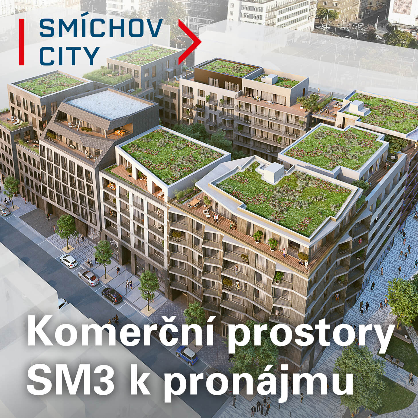 Komerční prostory SM3 k pronájmu