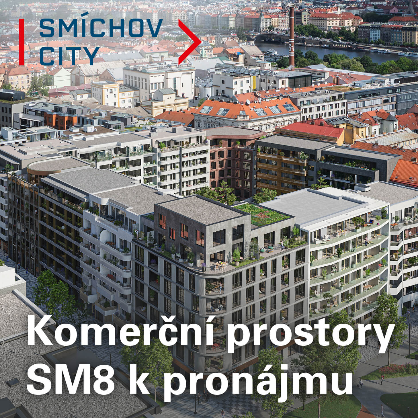 Komerční prostory SM8 k pronájmu